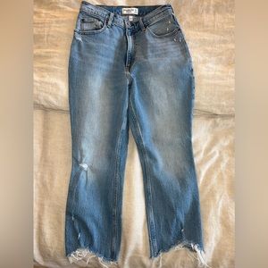 Abercrombie and Fitch Kick Flare Ultra High Rise Jeans